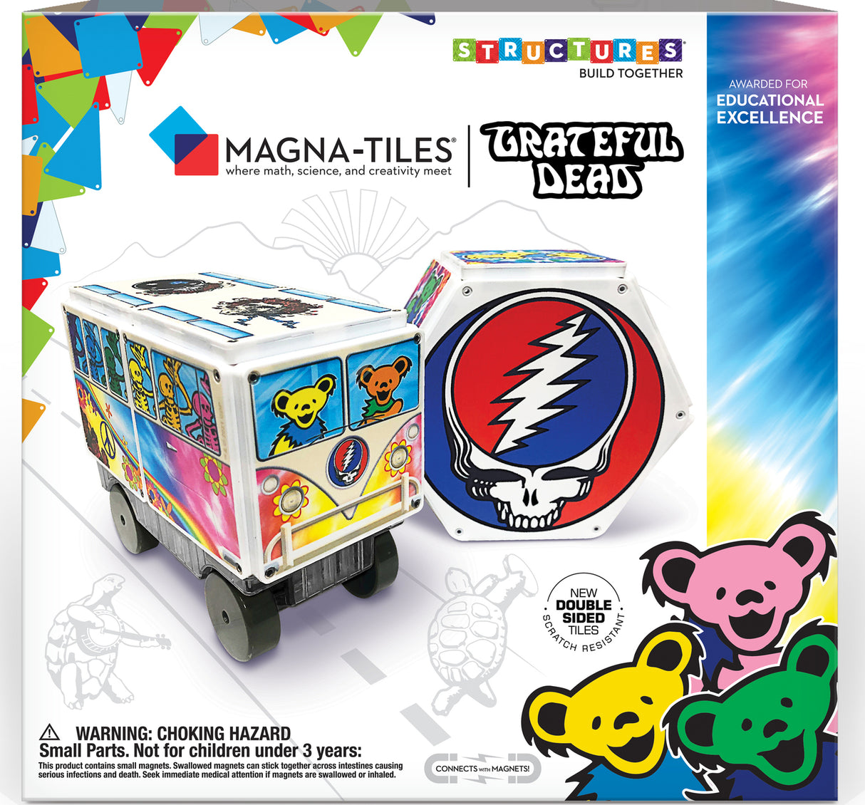Magna-tiles Structures The Grateful Dead