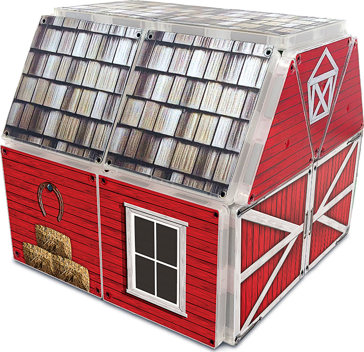 Magna-tiles Structures Farmyard Barn