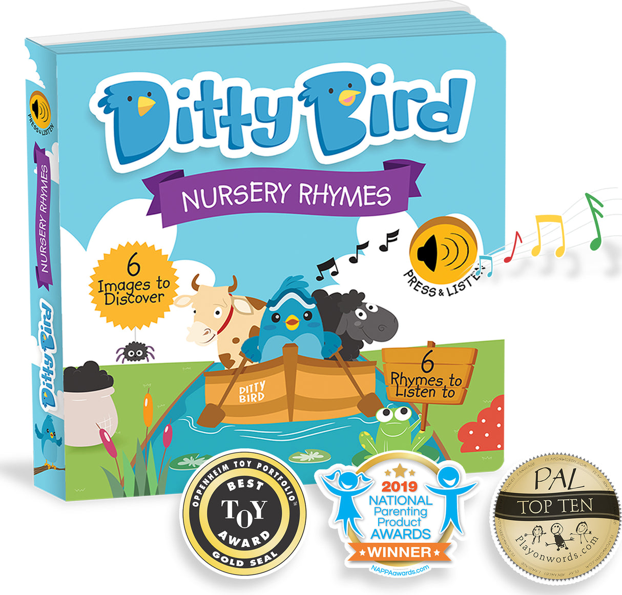 Ditty Bird Baby Sound Book: Nursery Rhymes