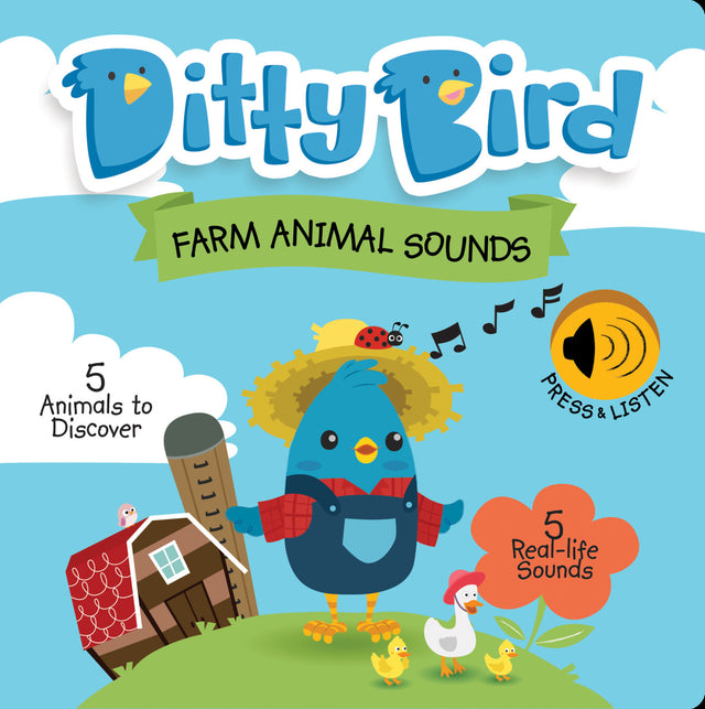 Ditty Bird Baby Sound Book: Farm Animal Sounds