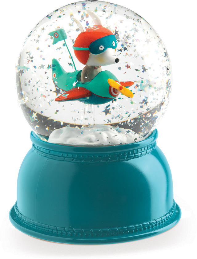 Snowglobe Nightlights Airplane 