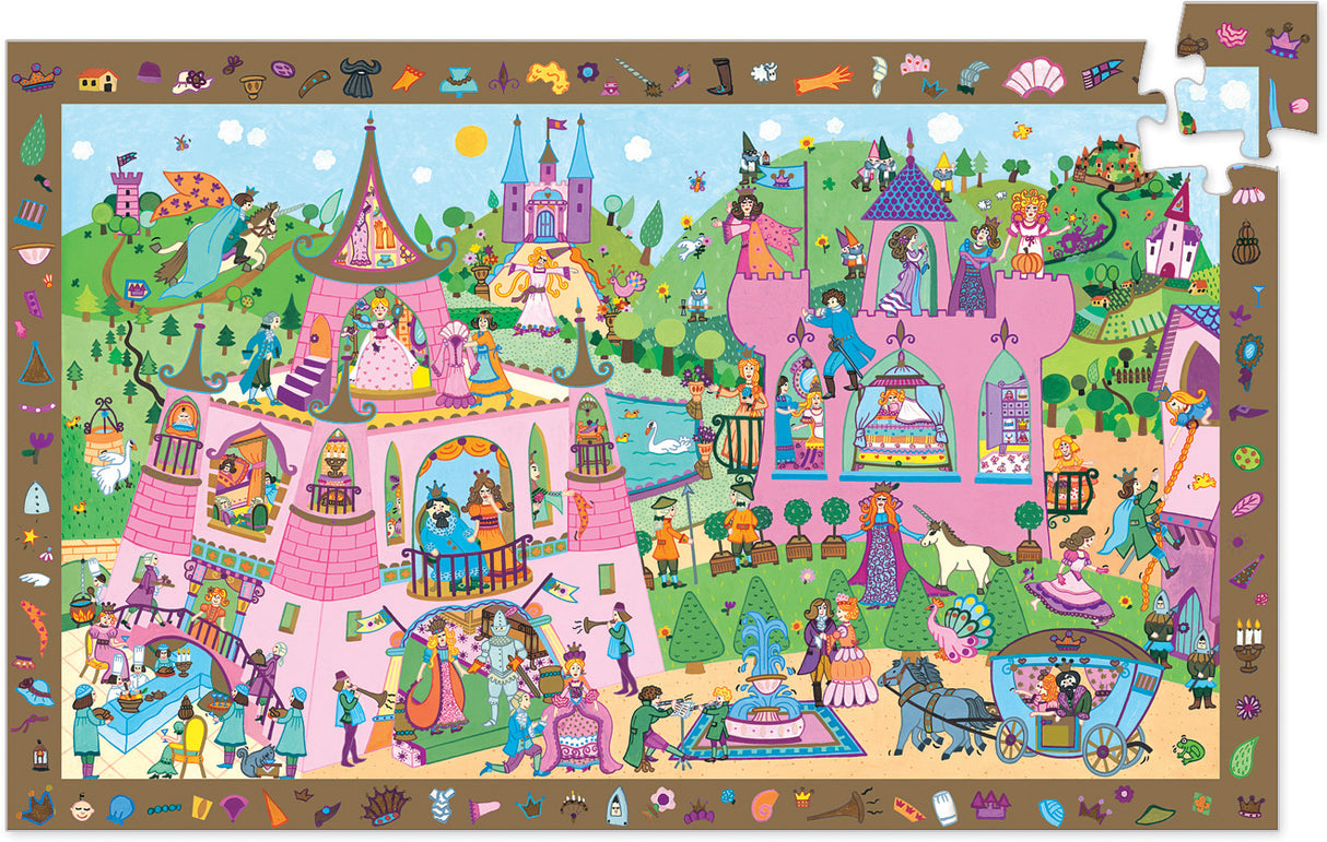 Observation Puzzles Princess - 54pcs 