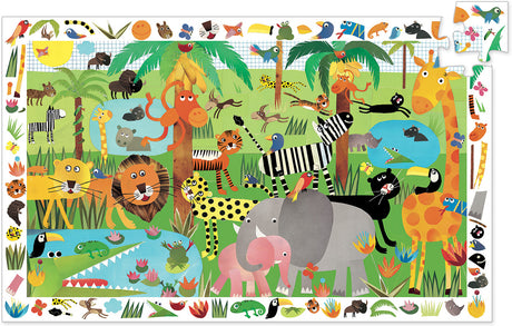 Observation Puzzles Jungle - 35pcs 