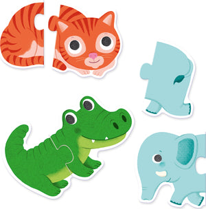 Djeco Animals Puzzle Duo Matching Activity