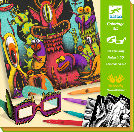 Lga 3D Coloring Funny Freaks