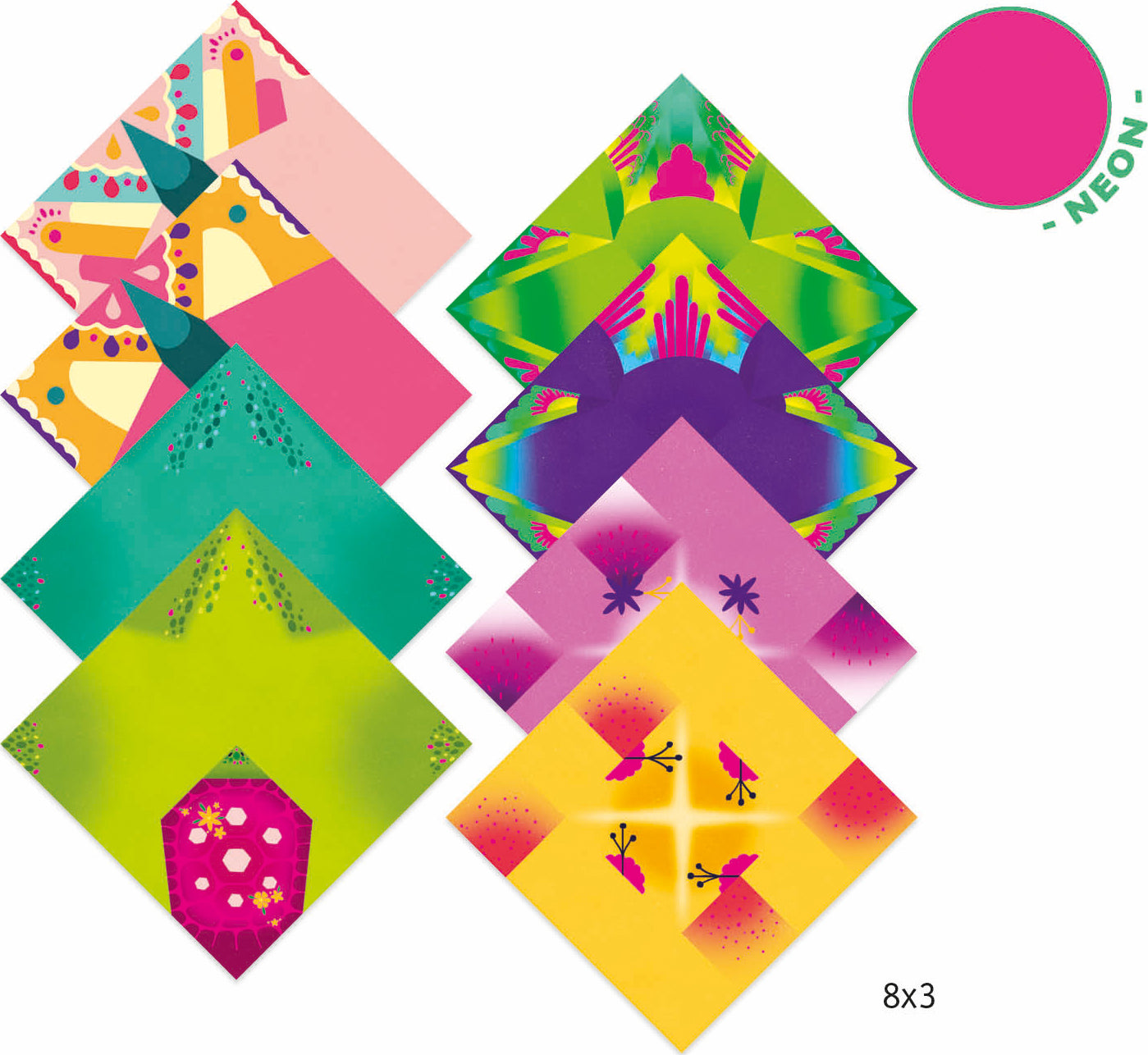 Origami - Tropics - Gingerbread House Toys