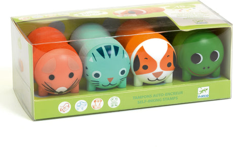 Djeco Garden Animal Stampers For Little Hands