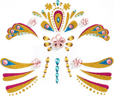 Face Stickers-Gold Princess