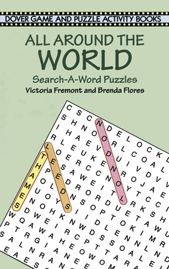 All Around the World Search-a-Word Puzzles