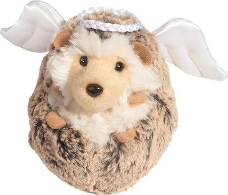 Spunky Hedgehog with Halo & Wings