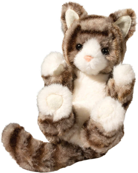 Gray Strp Kitn Handful