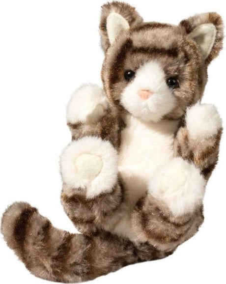 Gray Strp Kitn Handful