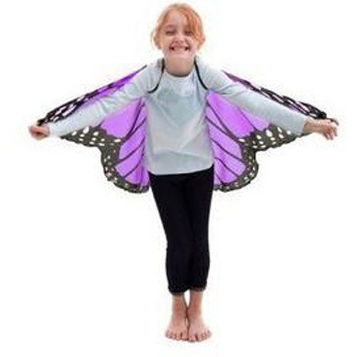 Purple Monarch Butterfly Wing