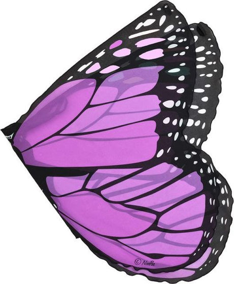 Purple Monarch Butterfly Wing