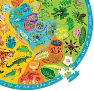 Biodiversity 500 Piece Round Puzzle
