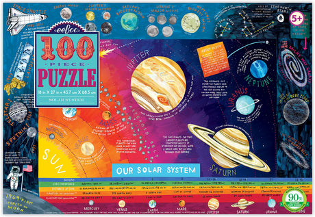 Solar System 100 Piece Puzzle