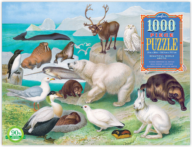 Beautiful World Arctic 1000 Piece Rectangle Puzzle