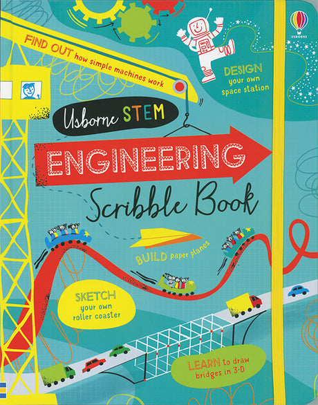 Stem Scribble Book, Engineering (Ir)
