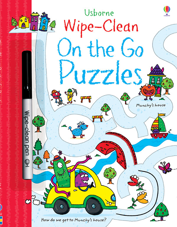 Wipe-Clean, On The Go Puzzles