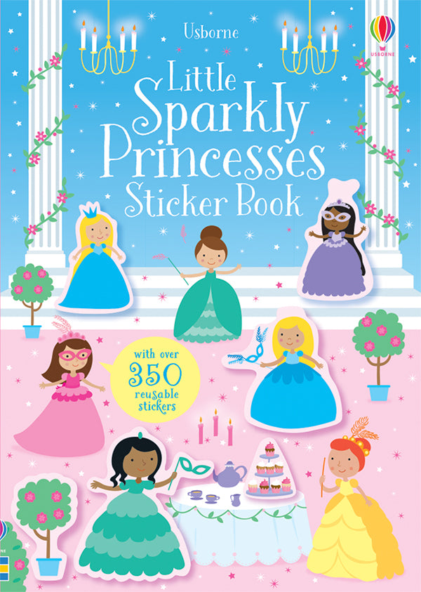 Little Sparkly Princesses Sticker Book