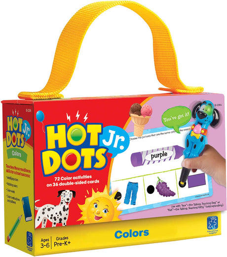 Hot Dots Jr. Card Set - Colors
