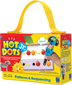 Hot Dots Jr. Card Set - Patterns & Sequencing
