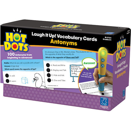 Hot Dots Laugh It Up! Antonyms
