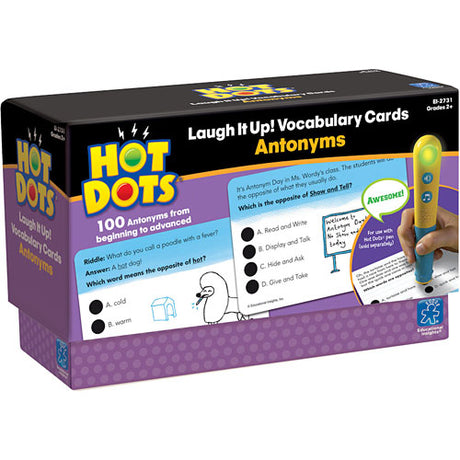 Hot Dots Laugh It Up! Antonyms