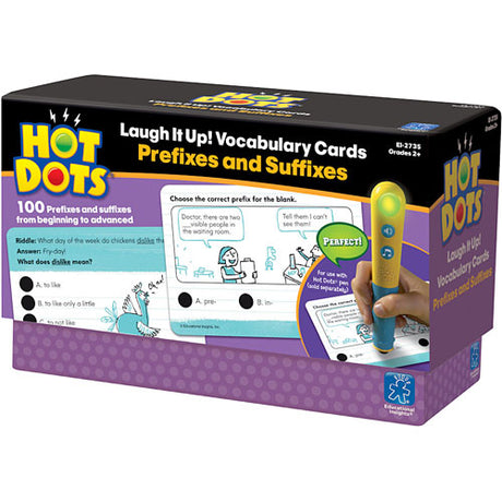Hot Dots Laugh It Up! Prefixes And Suffixes