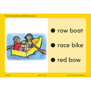 Hot Dots Phonics Flash Cards - Vowels
