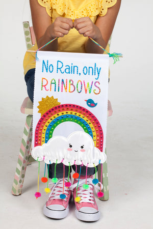 Quick Stitch Banner  -  Rainbow
