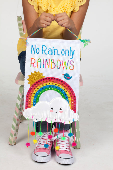 Quick Stitch Banner  -  Rainbow
