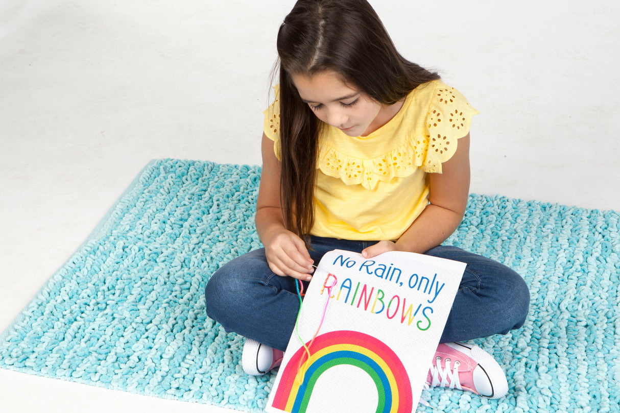 Quick Stitch Banner  -  Rainbow