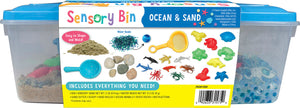 Sensory Bin Ocean and Sand
