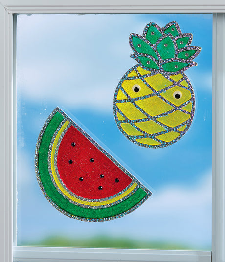 Window Art Fun Fruit