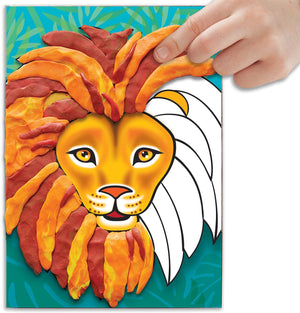 Do Art Coloring with Clay
