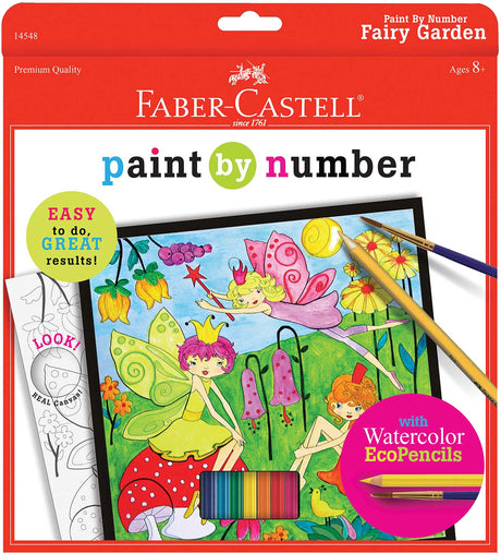 Paint By Number Fairy Garden 