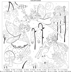 Paint By Number Fairy Garden 