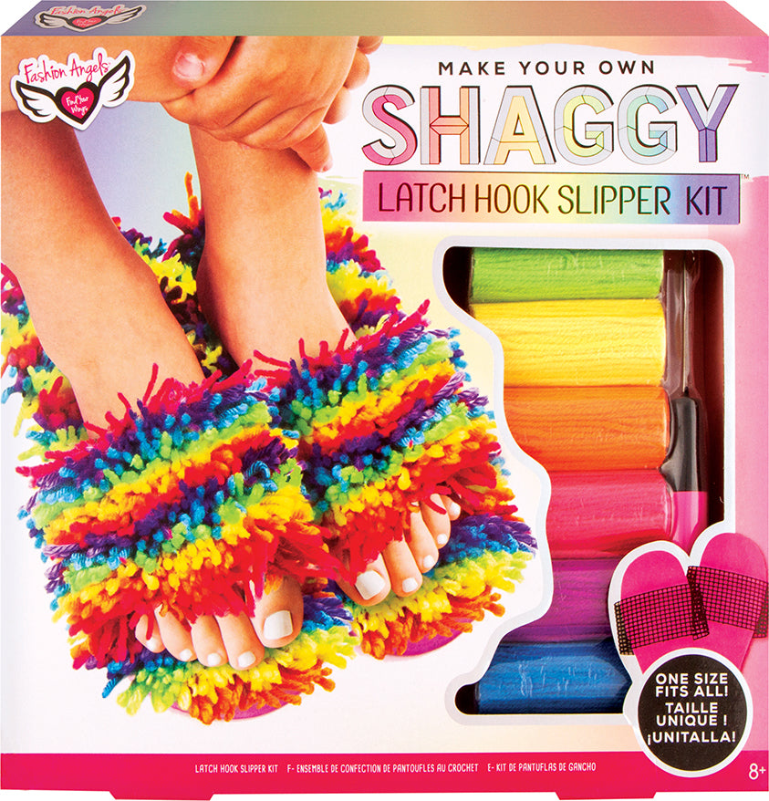 Latch Hook Slipper Kit