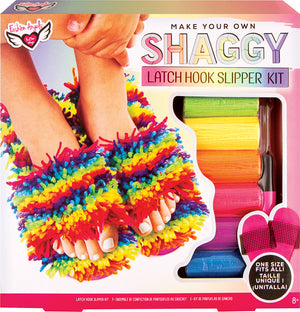 Latch Hook Slipper Kit