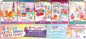 100% Extra Small Mini Clay Sweets 5-Pack