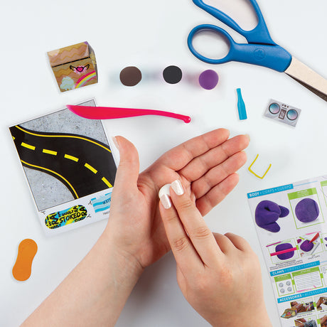100% Extra Small Mini Clay Kit - Skateboard Sloth