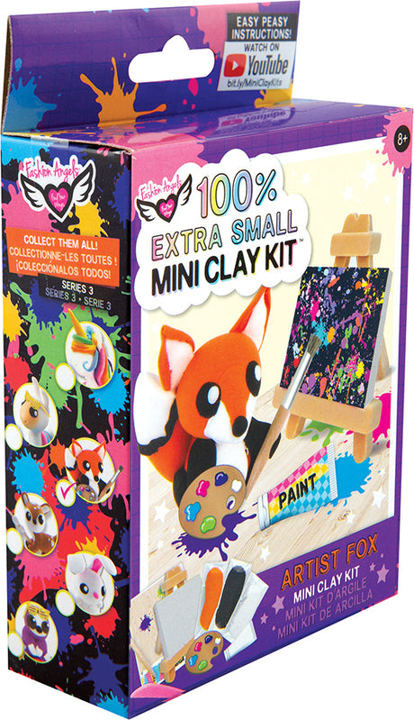 100% Extra Small Mini Clay Kit - Artist Fox