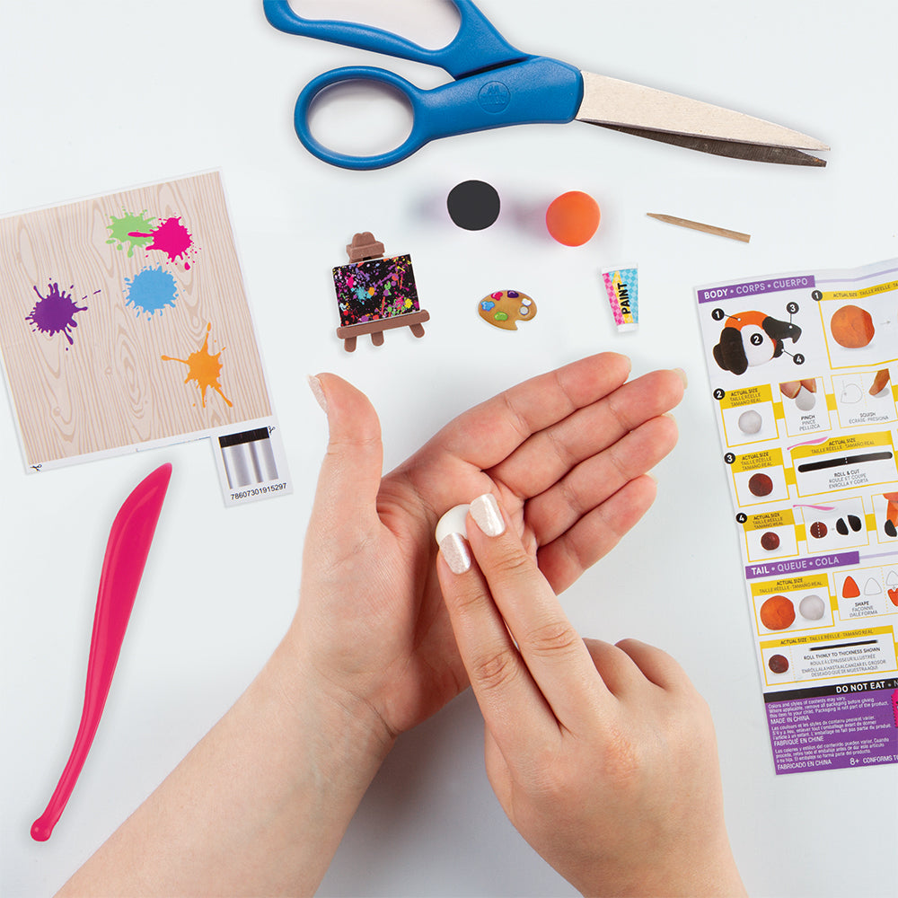100% Extra Small Mini Clay Kit - Artist Fox