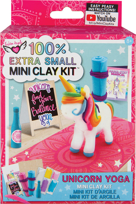 100% Extra Small Mini Clay Kit - Unicorn Yoga
