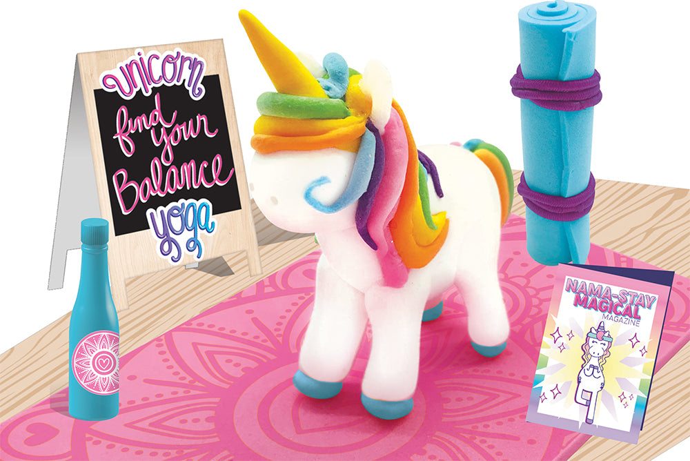 100% Extra Small Mini Clay Kit - Unicorn Yoga