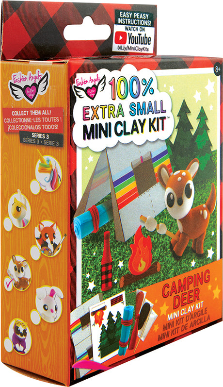 100% Extra Small Mini Clay Kit - Camping Deer
