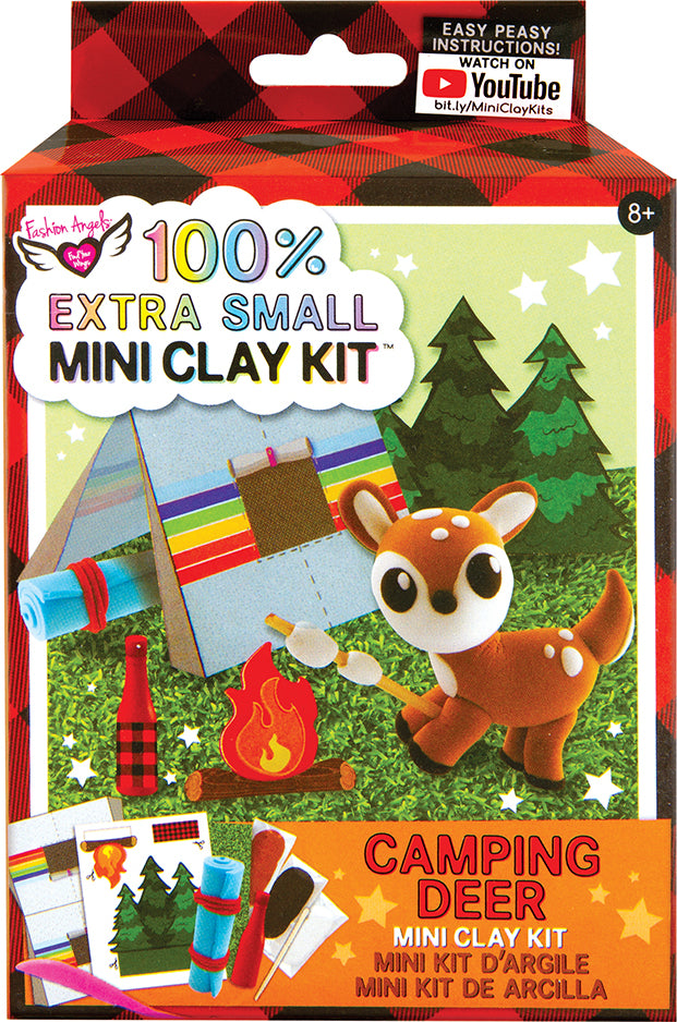 100% Extra Small Mini Clay Kit - Camping Deer