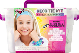 Neon Tie Dye Hair Accessory Design Keeper Crate