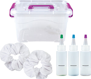 Neon Tie Dye Hair Accessory Design Keeper Crate